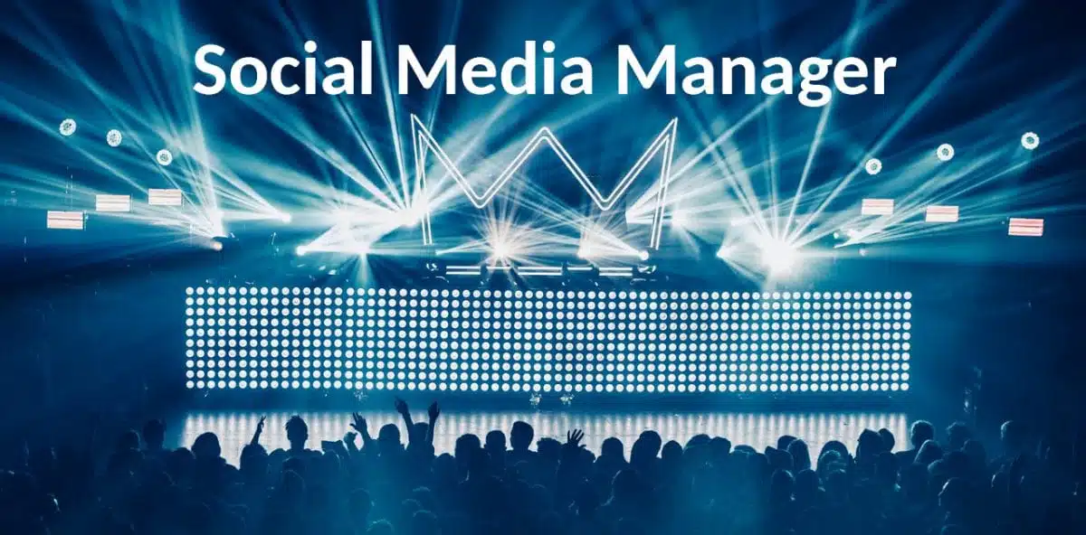 Social Media Manager - Rockstar im Hintergrund