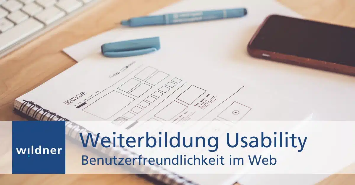 Usability Weiterbildung - Benutzerfreundlichkeit im web