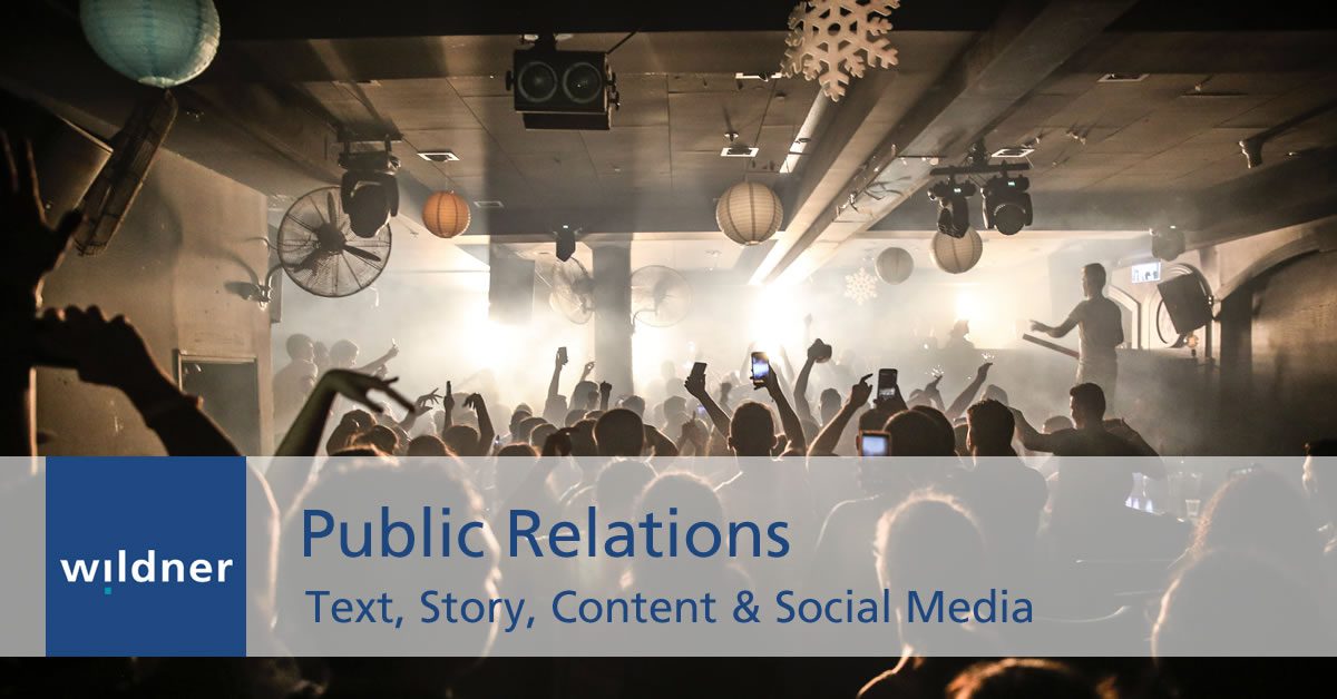 Weiterbildung Public Relations – PR